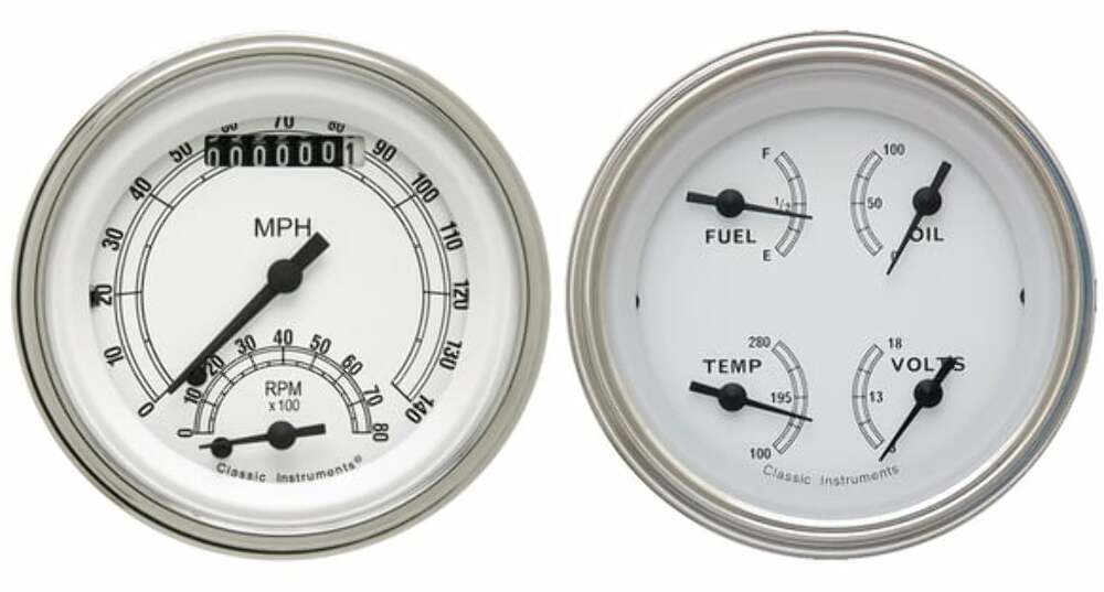 classic speedometer analog gauge