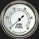White 2 5/8" Air Fuel Ratio Gauge CW394SLF