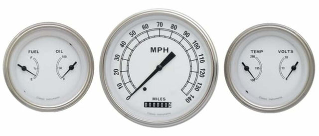 Classic Instruments analog dash gauge set