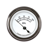 White 2 1/8" Oil Pressure CW81SLF