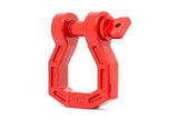 D-Ring; Forged; Pair; Red by Rough Country