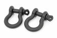 D Ring Shackles; Cast; by Rough Country