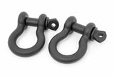 D Ring Shackles; Cast; by Rough Country