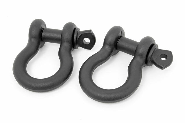 D Ring Shackles; Cast; by Rough Country
