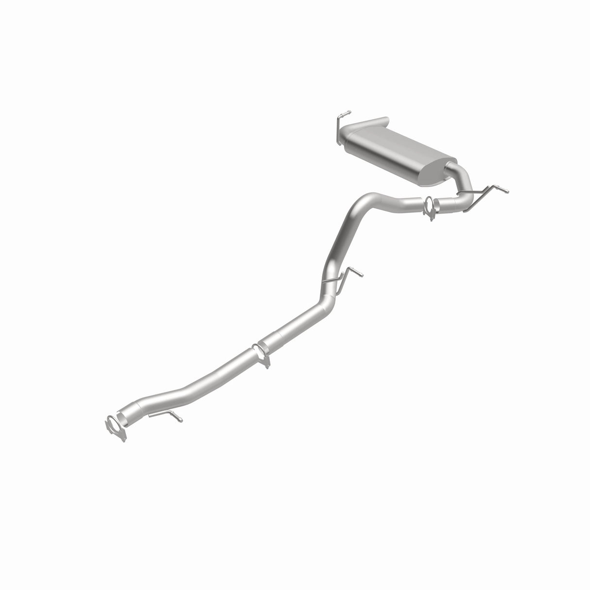 Fits 2012-2018 Jeep Direct-Fit Replacement Exhaust System aluminized steel