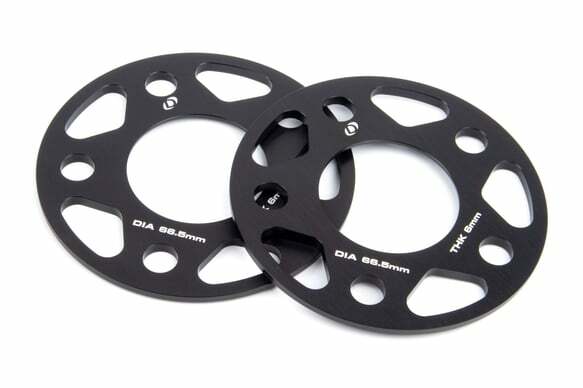 Spacers; 5x112 for 66.5mm CB for 6mm Thick D210-2024