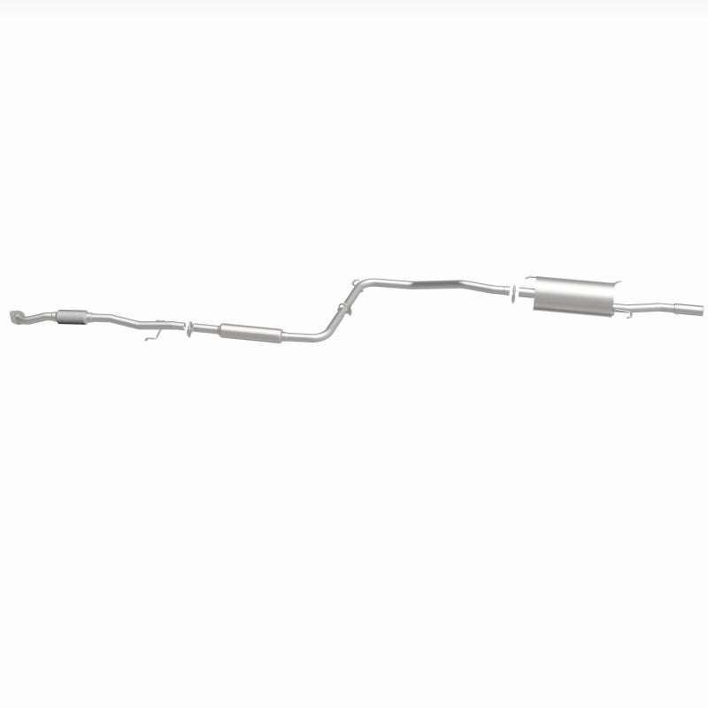 Fits 1997-1999 Mercury Tracer Direct-Fit Replacement Exhaust System 106-0468 steel