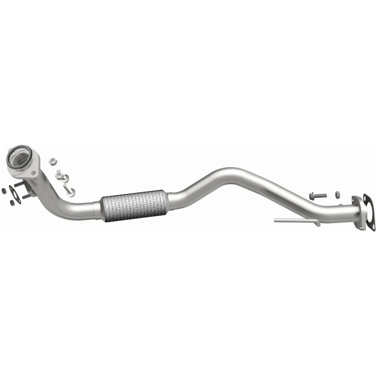 1988-1992 Toyota Corolla Direct-Fit Front Pipe Kit 107-0138 stainless steel