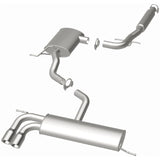 Fits 2006-2014 Volkswagen Direct-Fit Replacement Exhaust System 106-0554 for 2006-2014 VW aluminized steel
