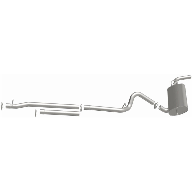 Fits 2007-2011 Jeep Wrangler 3.8L Direct-Fit Replacement Exhaust System 106-0045 aluminized steel
