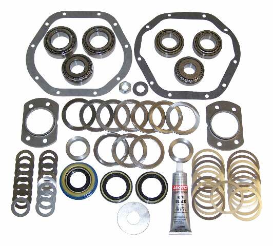 Jeep Metal Multi Differential Overhaul Kit - D44TJDBMASKIT 4x4 drivetrain