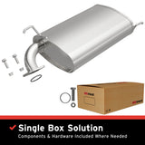 1998-2002 Honda Accord Direct-Fit Muffler Kit 108-0054 aluminized steel