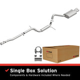 Fits 2011-2014 Volkswagen Jetta 2.0L Direct-Fit Replacement Exhaust System for 2011-2014 VW Jetta stainless steel