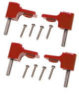 Spark Plug Wire Holder 4 Red 42721