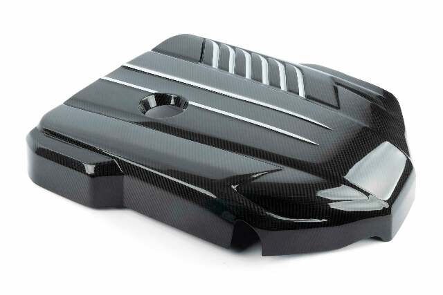 Fits 2020-2023 Toyota Gr Supra 3.0T; Carbon Fiber Engine Cover-D590-0002