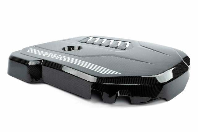 Fits 2020-2023 Bmw B58D; Gloss Carbon Fiber Engine Cover-D590-0003 BMW performance
