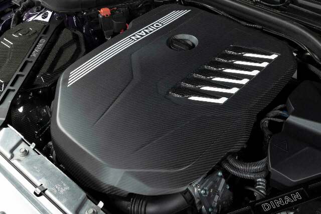 Fits 2020-2023 Bmw B58D; Matte Carbon Fiber Engine Cover-D590-0004 BMW performance