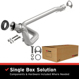 1993-1995 Jeep Cherokee Direct-Fit Front Pipe Kit 107-0234 stainless steel