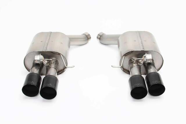 Free Flow Axle-Back Exhaust - 2012-2016 BMW M5 - D660-0044-BLK BMW performance