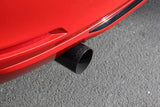 Free flow Axle-Back Exhaust For 12-16 BMW F30 335i F32 435i D660-0045-BLK BMW performance