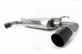 Free Flow Axle-Back Exhaust for 2015-2019 BMW X5M/X6M D660-0054A-BLK BMW performance