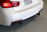 Free Flow SS Exhaust for 16-19 BMW F30 340i F32 440i D660-0055-BLK BMW performance