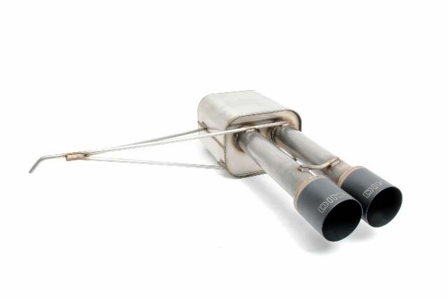 Free Flow Axle-Back Exhaust - 2015-2019 MINI Cooper S - D660-0063-BLK BMW performance