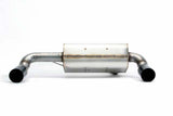 Free Flow Axle-Back Exhaust - 2017-2019 BMW M240i - D660-0067-BLK BMW performance
