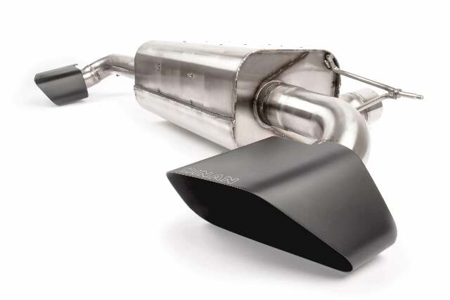 D660-0078-BLK Free Flow Axle-Back Exhaust - 2017-2020 BMW 540i BMW performance