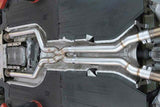 Fits 2020-2023 Bmw X5M/X6M; High Flow Middle Exhaust Stainless-3.25-D660-0092 BMW performance