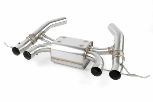 Valved Axle-Back Exhaust For 2023-2024 Bmw M2 Stainless Black Tips-D660-0100-BLK BMW performance
