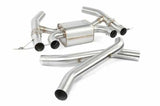 Valved Axle-Back Exhaust For 2023-2024 Bmw M2 Stainless Black Tips-D660-0100-BLK BMW performance