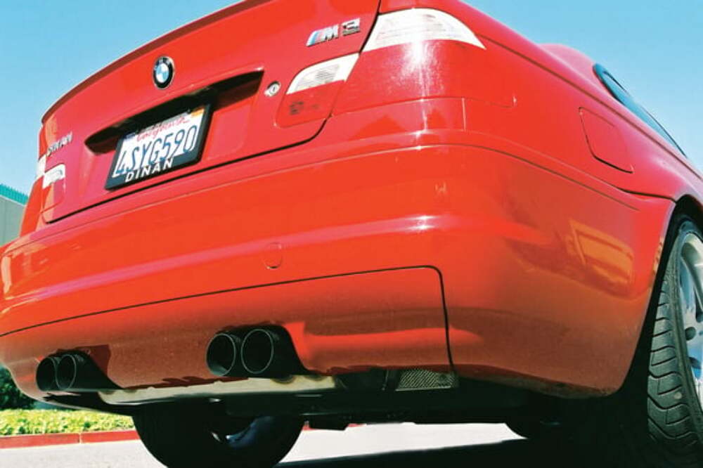 Free Flow Axle-Back Exhaust - 2001-2006 BMW M3 - D660-4604 BMW performance