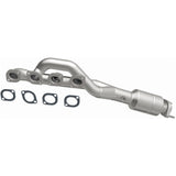 Catalytic Converter with Integrated Exhaust Manifold for HM Grade Federal / EPA Compliant Direct-Fit Manifold Catalytic