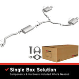 Fits 2009-2012 Buick Enclave 3.6L Direct-Fit Replacement Exhaust System stainless steel