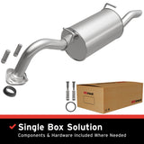 2013-2017 Toyota Prius C Direct-Fit Replacement Exhaust System 106-0851 aluminized steel