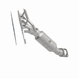 Catalytic Converter with Integrated Exhaust Manifold for HM Grade Federal / EPA Compliant Direct-Fit Manifold Catalytic