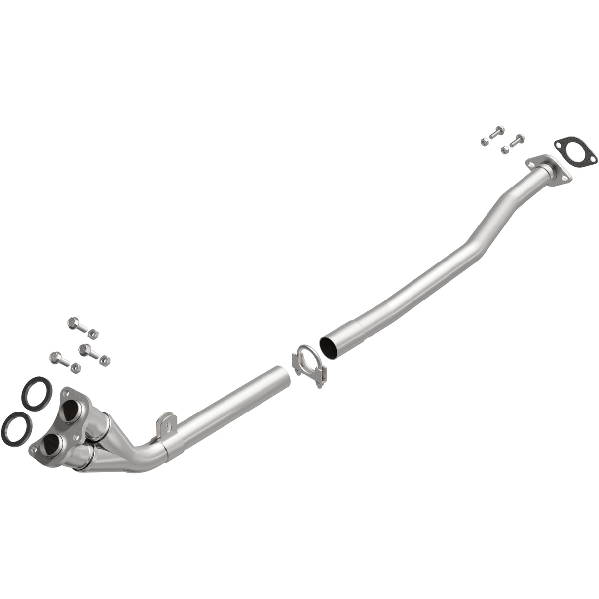 1986-1987 Toyota 4Runner Direct-Fit Front Pipe Kit 107-0269 stainless steel