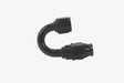 Aeromotive PTFE hose end fitting straight black anodized anodized 15363