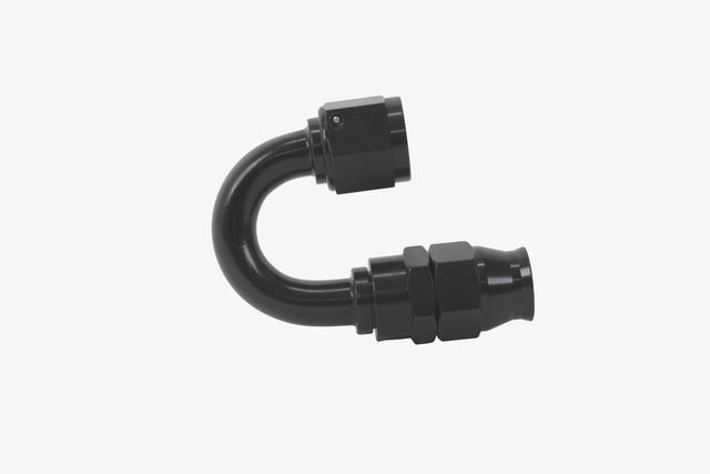 Aeromotive PTFE hose end fitting straight black anodized anodized 15363