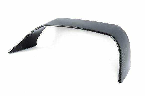 Fits 2020-2023 Toyota Gr Supra; High-Rise Rear Spoiler Carbon Fiber-D980-0039