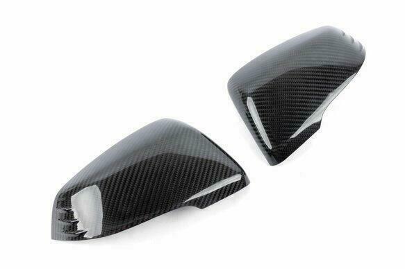 Fits 2020-2023 Toyota Gr Supra; Mirror Cover Set Carbon Fiber-A90/A91-D980-0040
