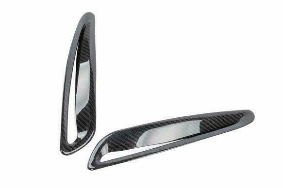 Fits 2020-2023 Toyota Gr Supra; Side Hood Vent Covers Carbon Fiber-D980-0041