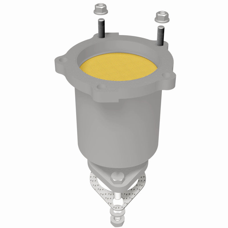 MagnaFlow direct-fit catalytic converter fits 2004 Kia Sorento 3.5L and 2004 Kia Sorento stainless steel CARB compliant
