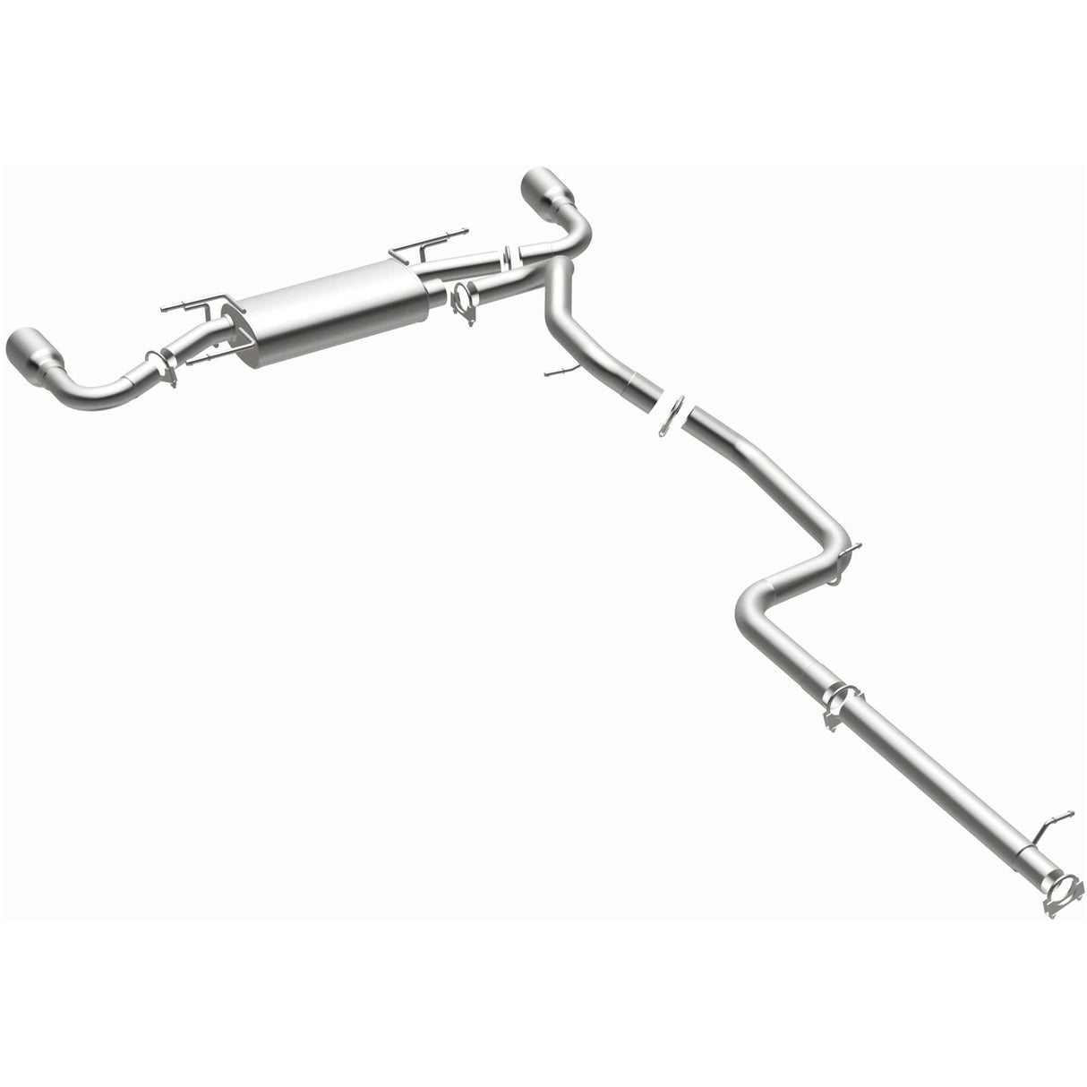 Fits 2010-2013 Mazda 3 2.5L Direct-Fit Replacement Exhaust System stainless steel