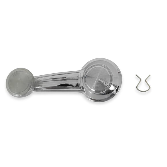 67-72 Trucks Window Crank-Chrome With Clear Knob-Each D1032-67
