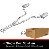 2010-2014 Cadillac CTS Direct-Fit Replacement Exhaust System 106-0863 aluminized steel
