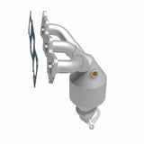 Catalytic Converter with Integrated Exhaust Manifold for HM Grade Federal / EPA Compliant Direct-Fit Manifold Catalytic