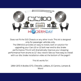 disc brake conversion kit for 1964-1972 Chevy El Camino fits-1964-1972-gm-a-body-10-12-rear-disc-brake-conversion-w-std-rotors-dbk1012 MBM