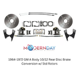 disc brake conversion kit for 1964-1972 Chevy El Camino fits-1964-1972-gm-a-body-10-12-rear-disc-brake-conversion-w-std-rotors-dbk1012 MBM